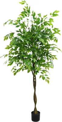 Obrázek produktu pro Umělý fíkus, realistický design, univerzální dekorace, 180 cm