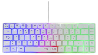 Immagine prodotto di Tastatura Il G-Lab Azerty, Bluetooth, illuminare RGB, bianco