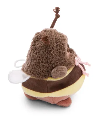 Produktbild von NICI Kuscheltier Set mymochi Bär Nomo mit Pommes u. Bienenkostüm in Geschenkbox