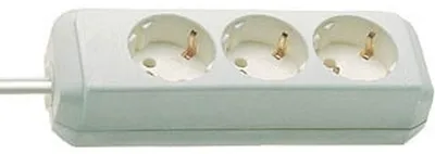 Produktbild von Brennenstuhl Eco-Line Steckdosenleiste 3-fach weiß 3m H05VV-F 3G1,5, 1158610030
