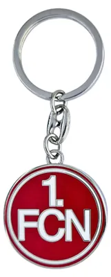 Immagine prodotto di Portachiavi con logo in rilievo - Merchandising ufficiale per fan - Rosso