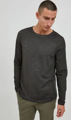 Produktbild von 11 Project PRSeverinus Herren Longsleeve Langarmshirt Shirt Basic aus 100% Baumwolle