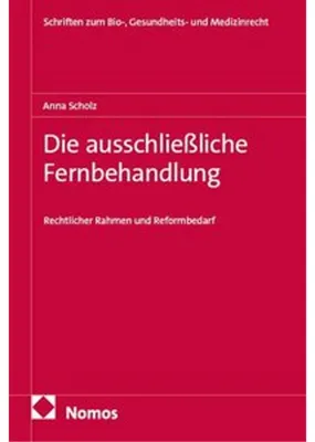 Obrázek produktu pro Die ausschließliche Fernbehandlung