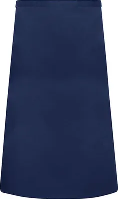 Zdjęcie produktu dla Karlowsky BBSS1 | Fartuch do serwowania Basic 65/35 - 100 x 75 cm - Kolor: Navy (ok. Pantone 2767C) - Rozmiar: 100 x 75 cm