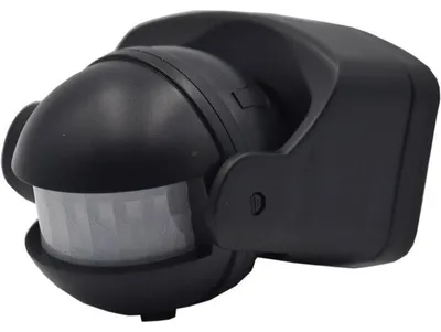 Produktbild von Bewegungsmelder Außen 180°, 12 m Reichweite, 10 s bis 4 min, IP44, Weiß