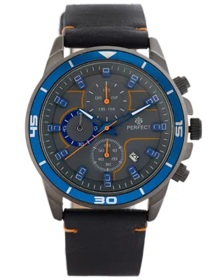 Zdjęcie produktu dla Zegarek Męski Perfect Ch02L - Chronograf (Zp351J) + Box