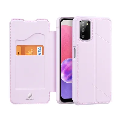 Produktbild von DUX DUCIS Skin X Holsterhülle mit Klappe Samsung Galaxy A03s rosa