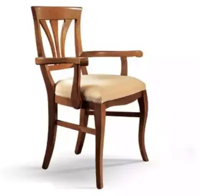 Zdjęcie produktu dla Krzesło z podłokietnikiem Krzesło do jadalni drewno Nowe Krzesła do jadalni design Nowe