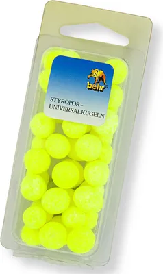 Produktbild von Styropor Auftriebskugeln Pop Ups gelb Forellen