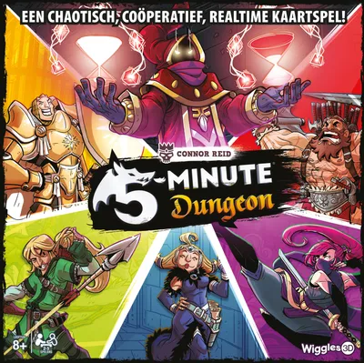 Produktbild von Asmodee 5 Minute Dungeon, Kartenspiel, Reisen/Abenteuer, 8 Jahr(e), 5 min