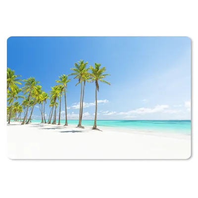 Produktbild von MuchoWow® Mauspad Mousepad Tropisch - Strand - Palme 27x18 cm - Mousepads - Maus Mat - Pad - Mausunterlage - Büroartikel - Desk Matten