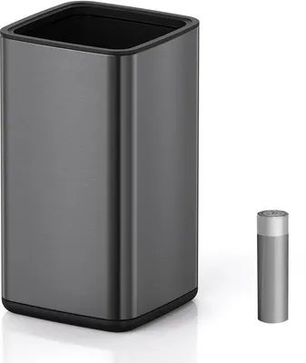 Produktbild von Stillegarage-Container aus Edelstahl mit abnehmbarem Innenbehälter