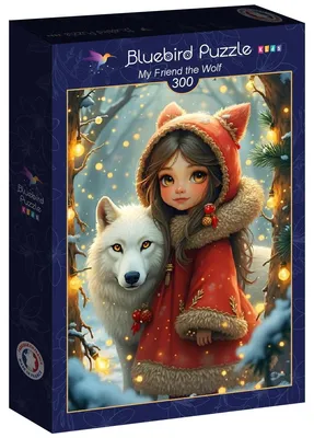Produktbild von BLUEBIRD Puzzle Mein Traumwolf 300 dlks