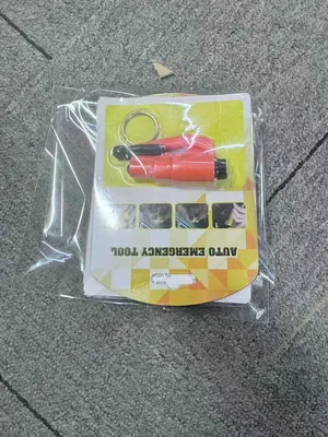 Produktbild von Notfallhammer 2 Stück, rot, mit Gurtmesser, für Auto