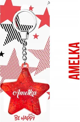 Immagine prodotto di Portachiavi Stella Amelka - Be-Happy Gifts