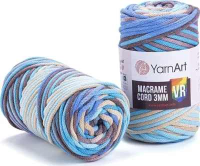 Produktbild von Yarn Art Macrame Cord 3 mm VR 85 m 921 Schnur