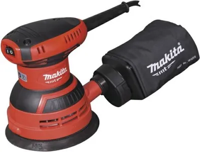 Zdjęcie produktu dla Makita M9204, Szlifierka orbitalna, Czarny, Czerwony, 12000 RPM, 24000 OPM, 81 dB, 3 dB