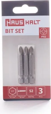 Image de Tournevis-Bit Ph2X50Mm 3Pcs