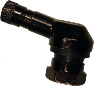 Produktbild von Ventil JMP gewinkelt Aluminium schwarz 11,3mm
