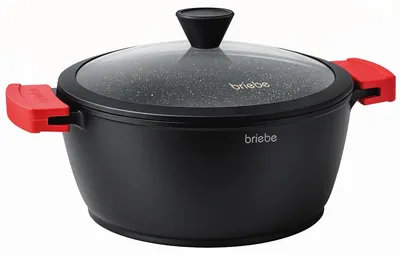 Zdjęcie produktu dla Patelnia o średnicy 24 cm z powłoką nieprzywierającą i szklanym pokrywką