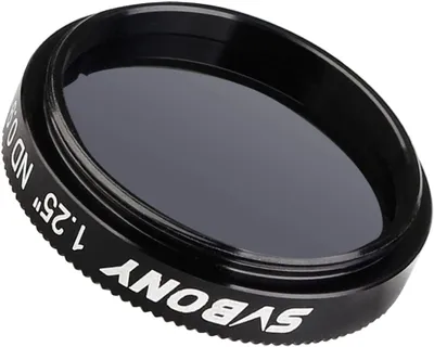 Produktbild von SVBONY SV139 Teleskop Filter, 1,25" Mondfilter, 12.5% ND Filter für Teleskopokular Reduziert die Allgemeine Helligkeit der Mondoberflächen