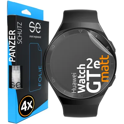 Produktbild von 4x se® 3D Schutzfolie (entspiegelt) Huawei Watch GT 2e