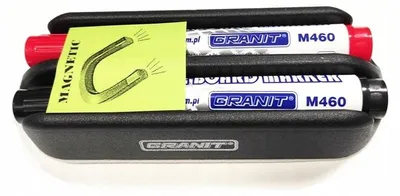 Produktbild von GRANIT M460 Whiteboard-Marker 2 Farben mit Magnetradierer