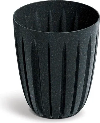 Produktbild von Blumentopf WARIO ECO WOOD 13,7 cm - Farbe: anthrazit ECO