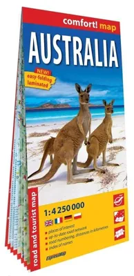 Image de Confort ! carte Australie 1:4 250 000 v.2025