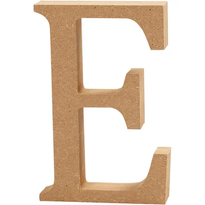 Immagine prodotto di lettera E MDF 13 cm
