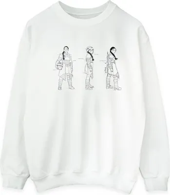 Produktbild von Star Wars - "The Book Of Boba Fett" Sweatshirt für Herren BI43988 (XXL) (Weiß)