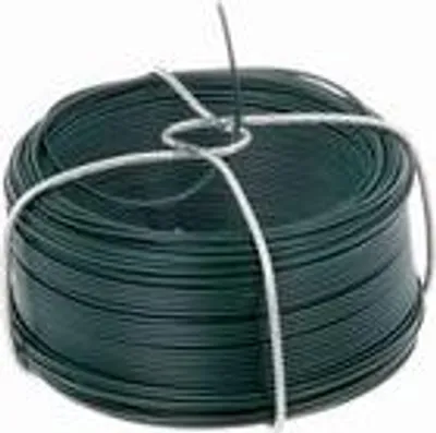 Produktbild von Alberts 530532 Drahtspule | verzinkt, grün kunststoffbeschichtet | Draht-Ø 1,2 mm | Länge 50 m | 2er Set