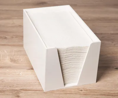 Produktbild von Sovie Care Handtuchspender aus Kunststoff für Einweghandtücher 17x21x15cm in Weiß, 1 Stück