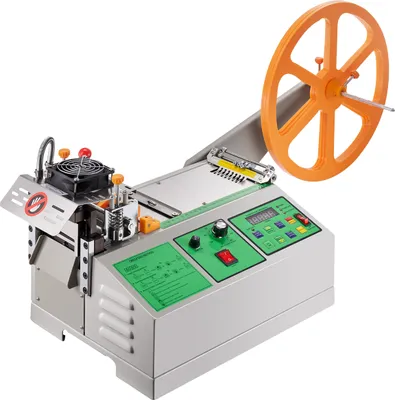 Produktbild von VEVOR Automatische Gurtbandschneidemaschine, Heiß- und Kaltbandschneidemaschine mit einstellbarer Temperatur und LCD-Display, 273 W