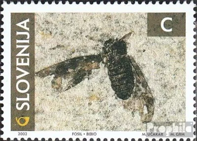 Produktbild von Briefmarken Slowenien 2002 Mi 394 (kompl.Ausg.) gestempelt Insekten
