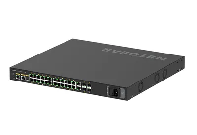 Immagine prodotto di Netgear AV Line M4250-26G4XF-PoE+ - Switch - L3 - gestito - 24 x 10/100/1000 (PoE+)