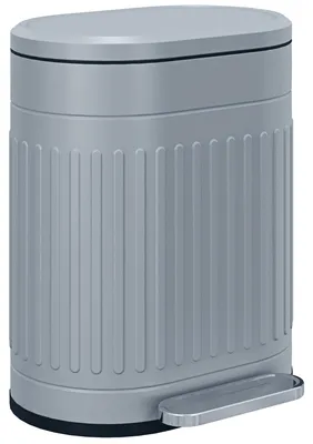 Produktbild von Mülleimer 20L Treteimer mit Deckel Fußpedal herausnehmbarem Inneneimer Soft-Close-Funktion 36,5 x 31,2 x 45 cm, Grau