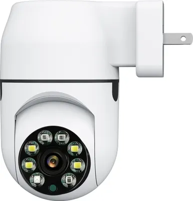 Image de Caméra de surveillance sans fil 1080P WiFi Caméra de surveillance à domicile avec détection de mouvement, audio 2 voies, vision nocturne, stockage sur carte SD