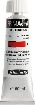 Produktbild von Kadmiumrotton hell 60ml - PRIMAcryl Acrylfarbe Schmincke 13 343 011