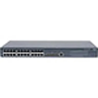 Produktbild von HPE A 5210-24G-PoE, Managed, Vollduplex, Power over Ethernet (PoE), Rack-Einbau, 1U
