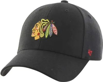 Immagine prodotto di Cappellino 47 Brand Relaxed Fit - NHL Chicago Blackhawks nero