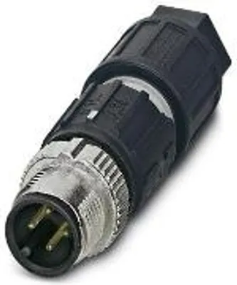 Imagen del producto de Phoenix 1521575, color , plata, zinc, níquel, grado de protección IP67, 4 A, según la norma IEC 61076-2-101