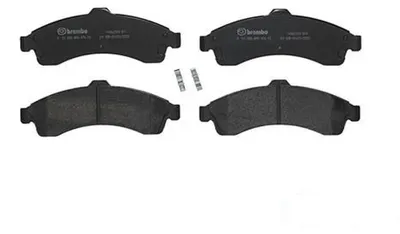 Produktbild von Brembo Bremsbelagsatz, Scheibenbremse Vorderachse P 10 009