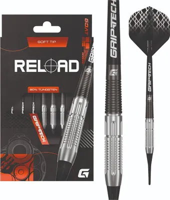 Produktbild von Softdarts Reload, 80% Tungsten Barrels, 20g Gewicht, 48mm Länge, 6.8mm Durchmesser