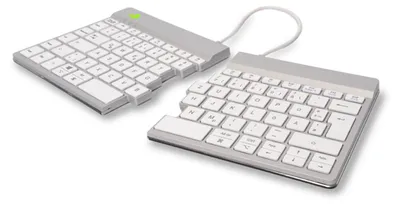 Produktbild von R-Go Split Break Version 2 (weiß, drahtlos, QWERTZ - DE)
