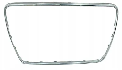 Productafbeelding van Chroomframe voor de Audi Q7 4L, modeljaar 2009-2015, voor de grill