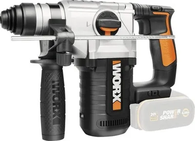 Produktbild von WORX WX392, SDS Plus, Schwarz, Orange, Bürstenmotor, 2,6 cm, 1200 RPM, 2,2 J