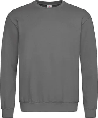 Produktbild von Stedman ST4000 | Set In Sweatshirt / Pullover - Farbe: Grey Heather - Größe: M