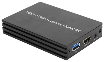 Zdjęcie produktu dla Karta przechwytująca S300 4K HDMI z interfejsem USB 3.0, bez sterowników, mikrofon do transmisji na żywo z gier, urządzenie do nagrywania wideo w pętli w rozdzielczości 1080p HD