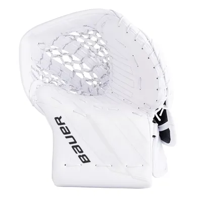 Produktbild von Bauer Supreme Shadow Fanghand Senior, Farbe:weiss, Spielseite:REG / Linksfänger